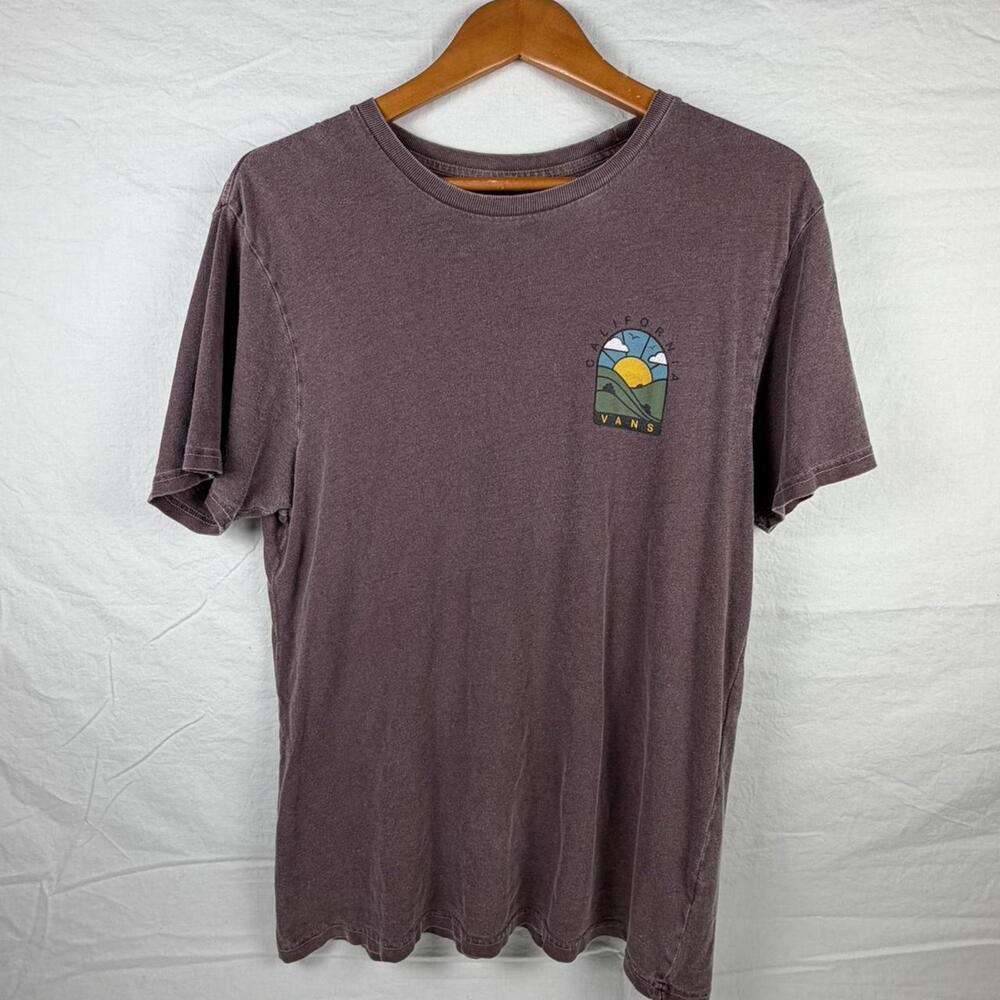 ‘Vans’ California purple cotton tee #California #skater